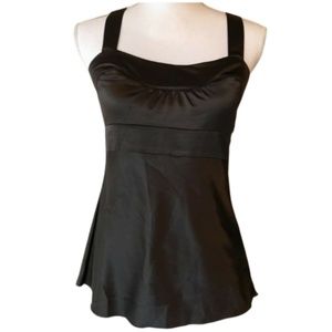 United Colors of Benetton Brown Silky Sleeveless top